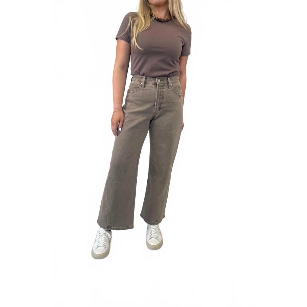 NEW PISTOLA alba baby tee top in mink - Picture 3 of 4
